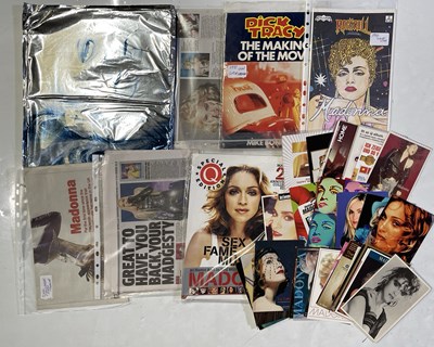 Lot 489 - MADONNA MEMORABILIA INC SEX BOOK.