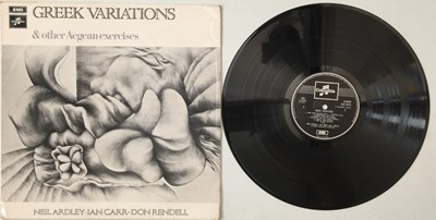 Lot 265 - NEIL ARDLEY / IAN CARR / DON RENDELL - GREEK VARIATIONS LP (ORIGINAL UK COPY - SCX 6414)