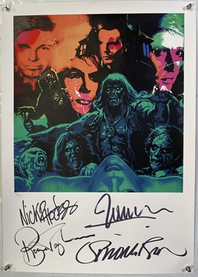 Lot 520 - DURAN DURAN - LIMITED EDITION FULLY SIGNED DINOS CHAPMAN POSTER.