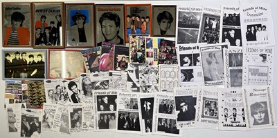 Lot 522 - DURAN DURAN - BOOK, MAGAZINE, ZINE AND MEMORABILIA COLLECTION.