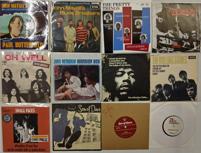 Lot 990 - BLUES/ BLUES ROCK/ GARAGE REVIVAL - 7" COLLECTION