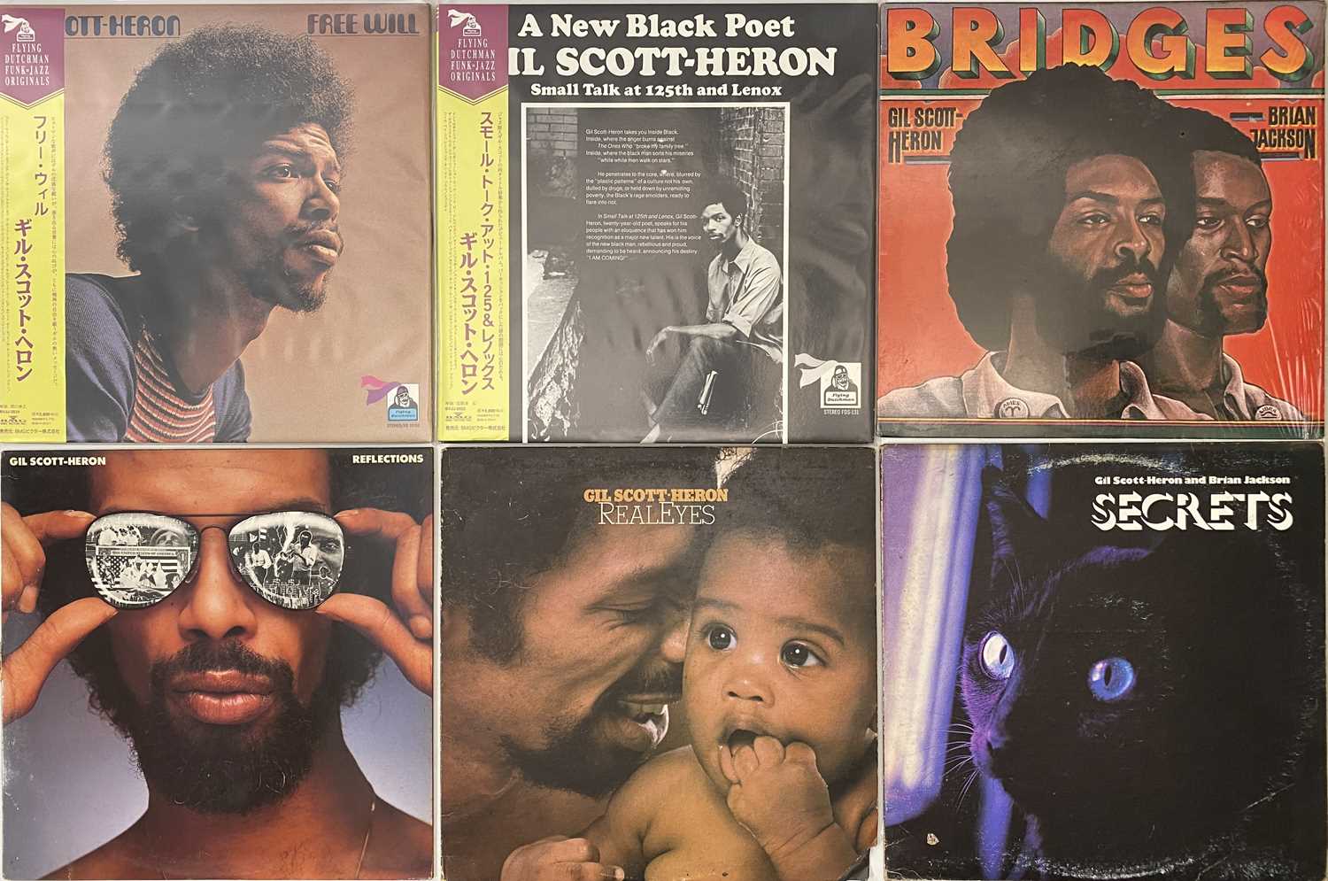 Lot 998 - GIL SCOTT-HERON - LP PACK