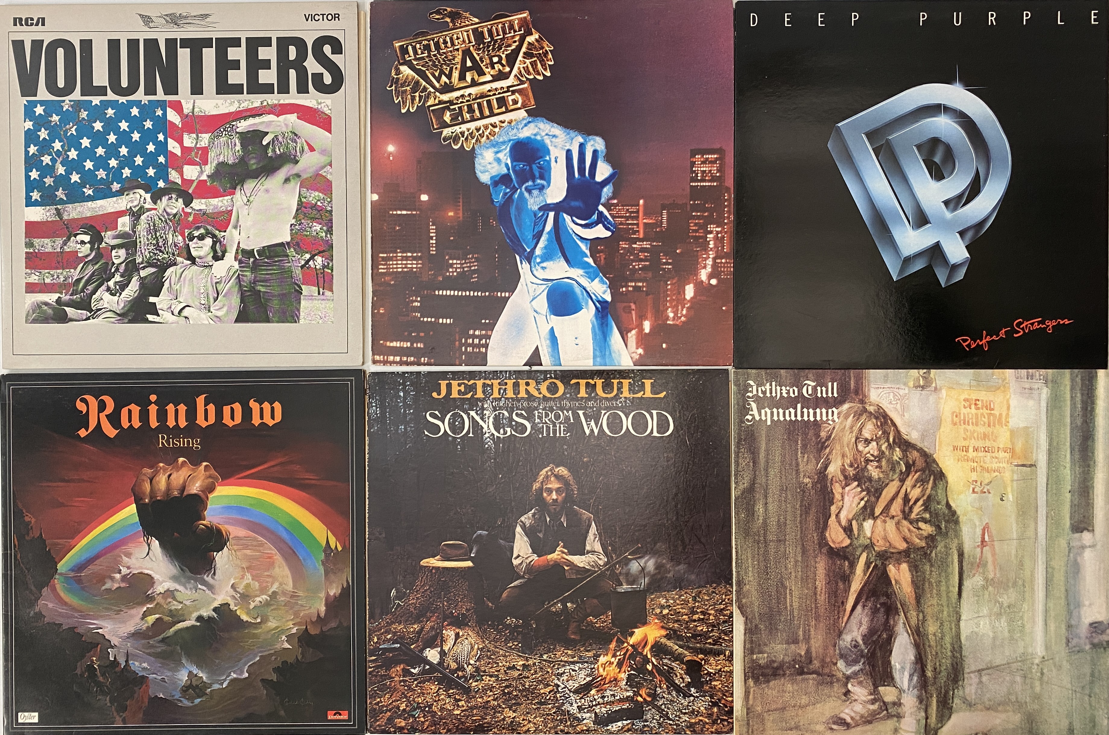 Lot 1122 - CLASSIC ROCK, HEAVY ROCK AND PROG ROCK LP
