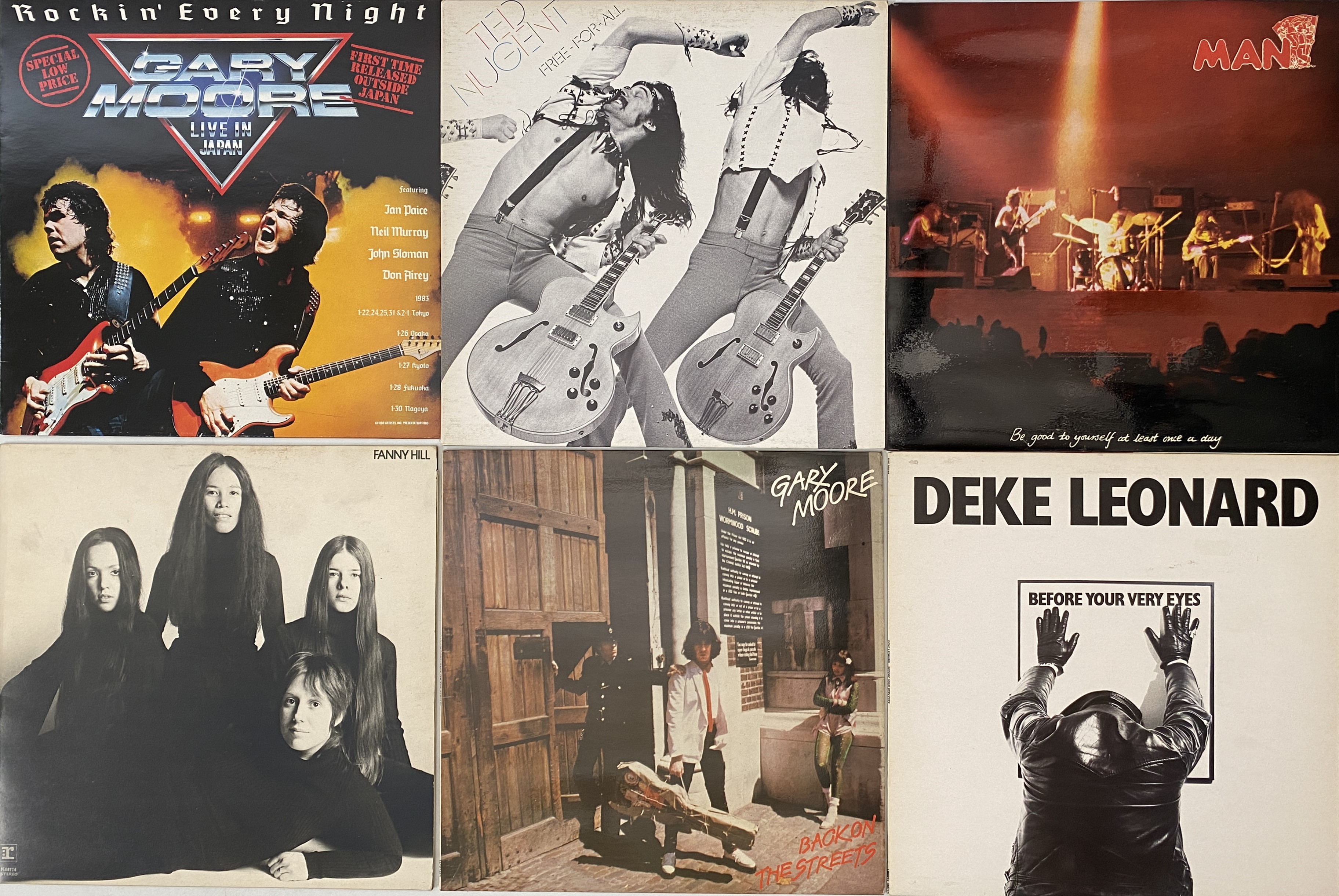 Lot 1122 - CLASSIC ROCK, HEAVY ROCK AND PROG ROCK LP