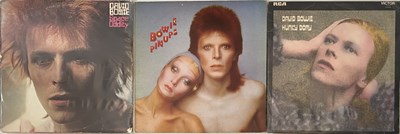 Lot 1012 - DAVID BOWIE - LP PACK (INC ORIGINAL HUNKY DORY)