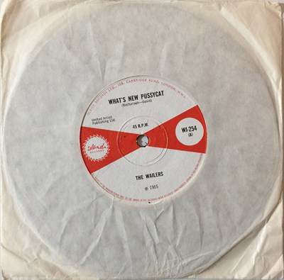 Lot 215 - THE WAILERS - WHAT'S NEW PUSSYCAT/ WHERE WILL I FIND YOU UK 7'' (WI-254)