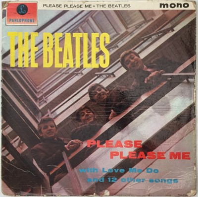Lot 1016 - THE BEATLES - PLEASE PLEAS ME LP (UK MONO 2ND - BLACK & GOLD - NORTHERN SONGS - PMC 1202)