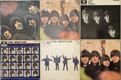 Lot 1017 - THE BEATLES - LP PACK (EARLY UK PRESSINGS)