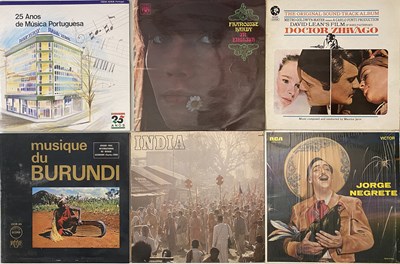 Lot 1130 - SOUNDTRACKS AND WORLD MUSIC LP COLLECTION