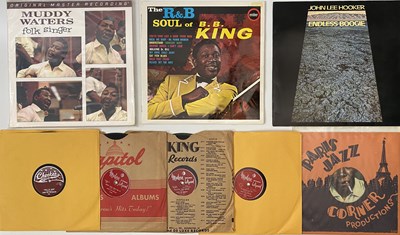 Lot 1081 - BLUES - 78s / LP RARITIES PACK