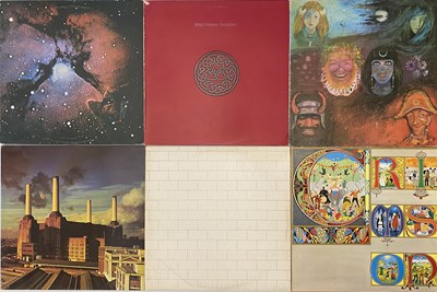 Lot 1036 - KING CRIMSON/ PINK FLOYD - LP PACK