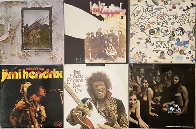 Lot 1043 - JIMI HENDRIX/ LED ZEPPELIN - LP PACK