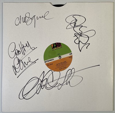 Lot 282 - YES - A SIGNED SLEEVE.