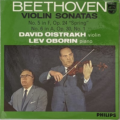 Lot 1050 - GINETTE NEVEU/ DAVID OISTRAKH - CLASSICAL VIOLIN LP PACK