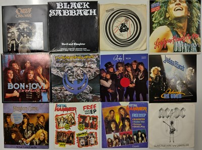 Lot 1085 - ROCK / METAL - 7" / CD COLLECTION