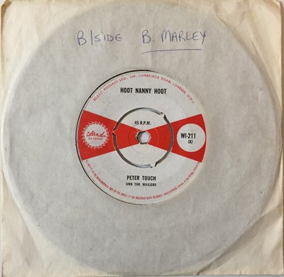 Lot 216 - PETER TOUCH (SIC) AND THE WAILERS- HOOT NANNY HOOT/ BOB MARLEY AND THE WAILERS - DO YOU REMEMBER UK 7'' (WI-211)
