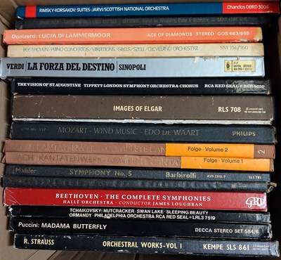 Lot 1110 - CLASSICAL LP BOX SET COLLECTION
