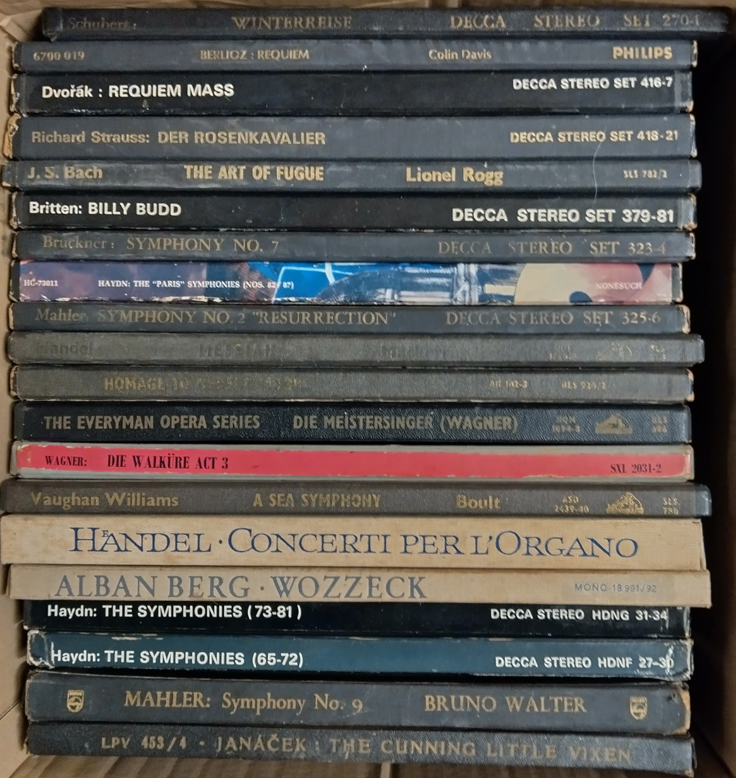 Lot 1110 - CLASSICAL LP BOX SET COLLECTION