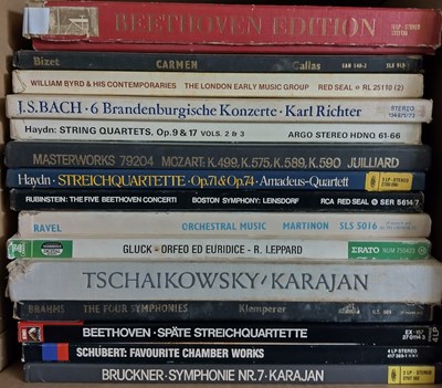Lot 1110 - CLASSICAL LP BOX SET COLLECTION
