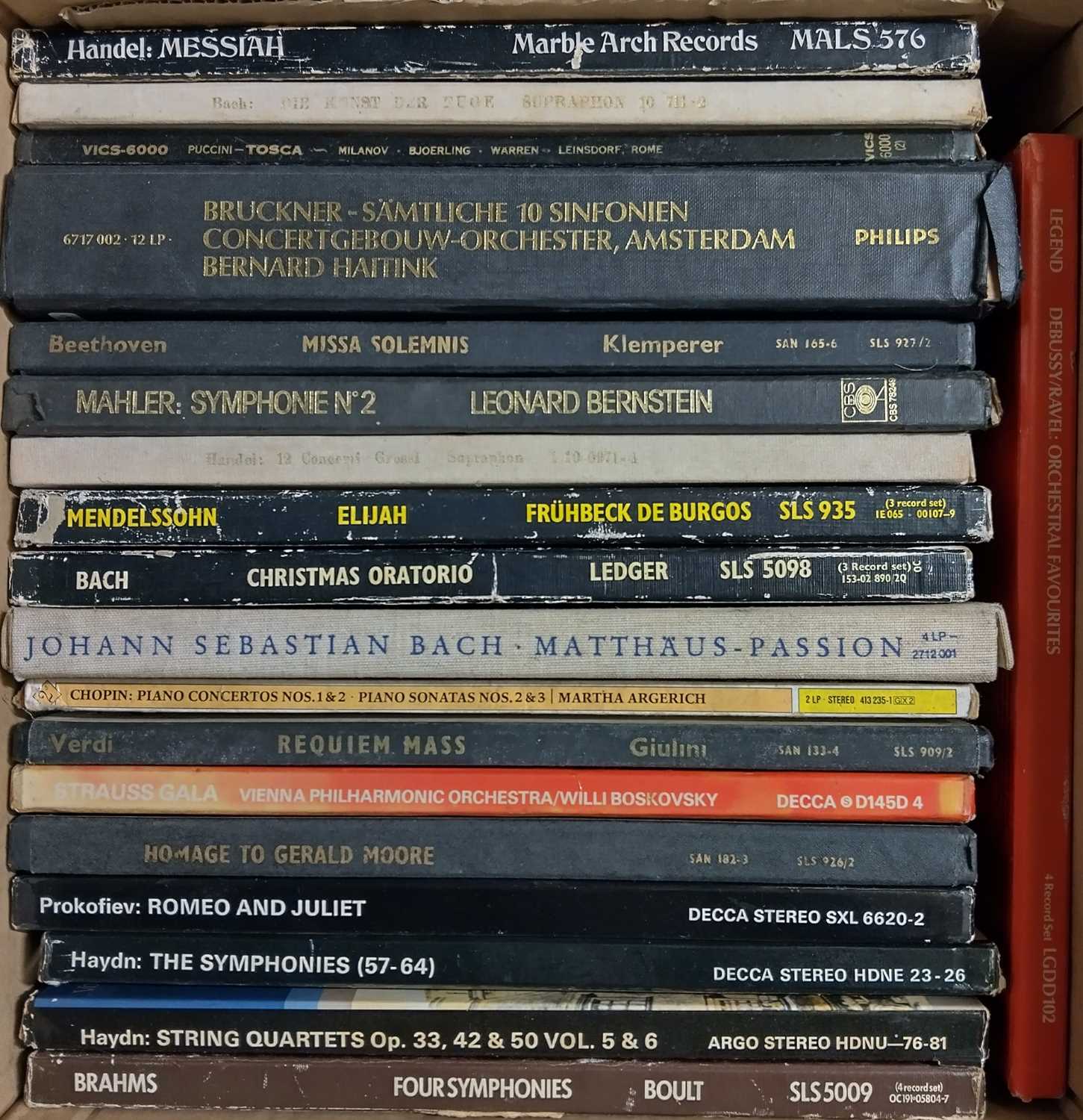 Lot 1110 - CLASSICAL LP BOX SET COLLECTION
