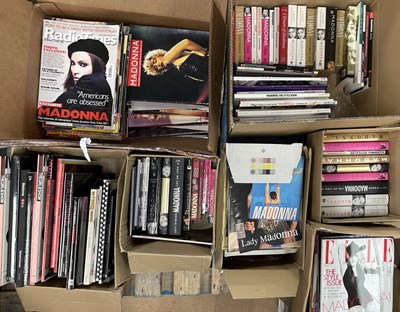 Lot 514 - MADONNA - LARGE COLLECTION OF BOOKS, MAGAZINES, SCRAPBOOK CUTTINGS ETC.