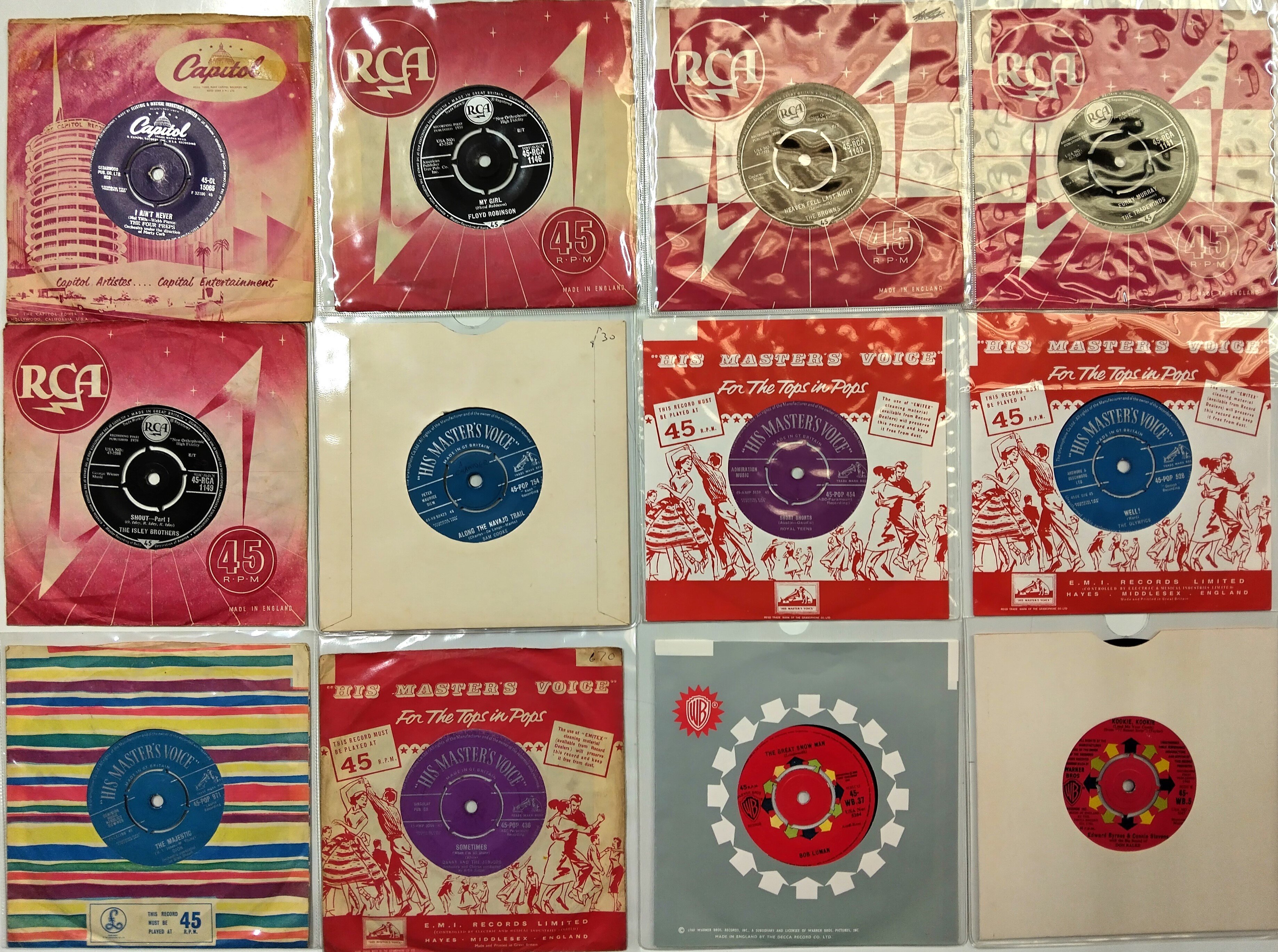 Lot 1150 - ROCK 'N' ROLL - UK LABEL 7