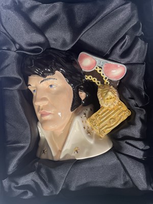 Lot 409 - ELVIS MEMORABILIA INC ROYAL DOULTON.