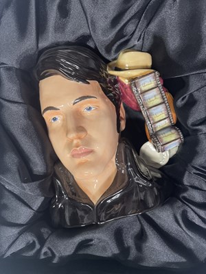Lot 409 - ELVIS MEMORABILIA INC ROYAL DOULTON.