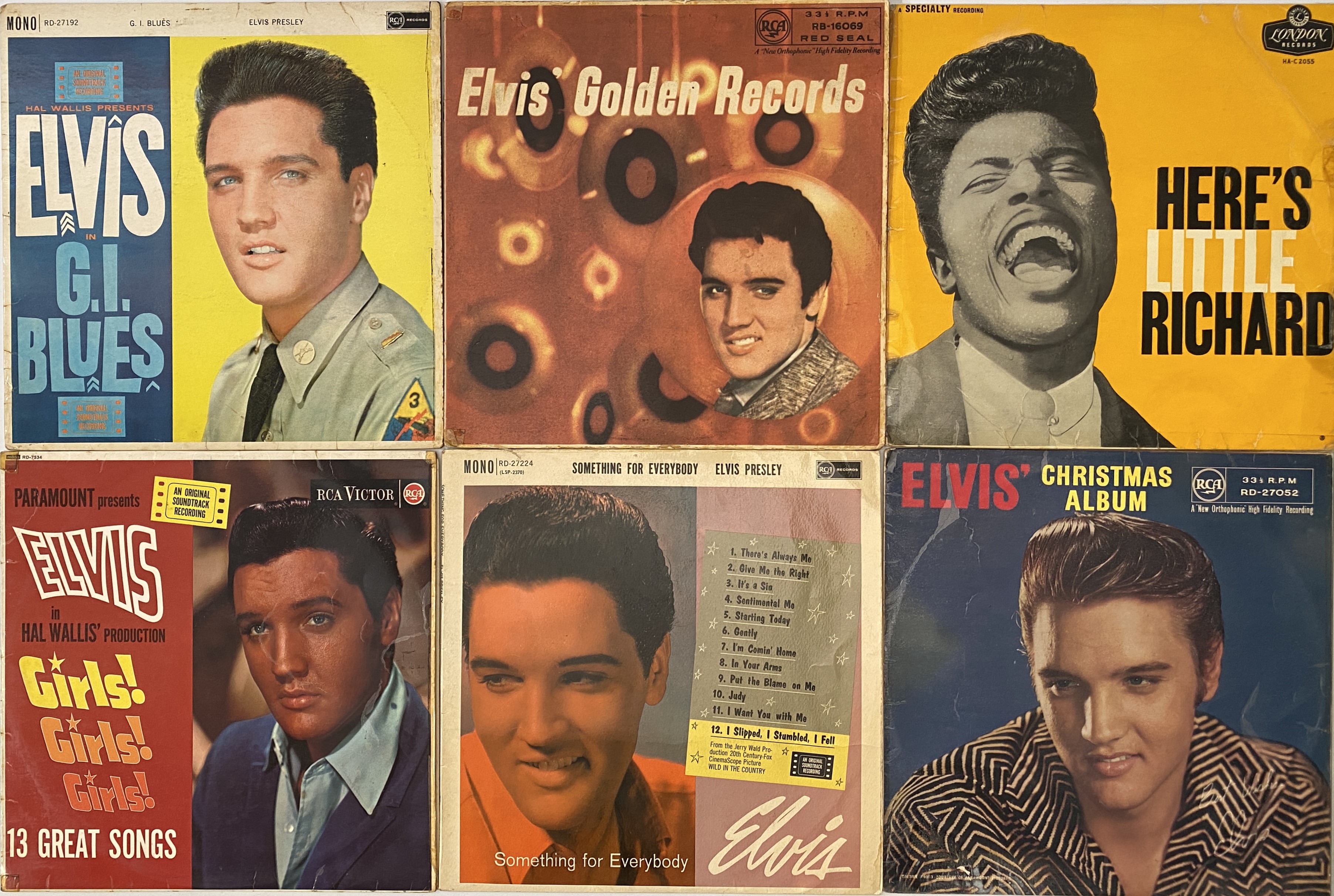 Lot 1175 - ELVIS PRESLEY/ ROCK N ROLL RARITIES - LP