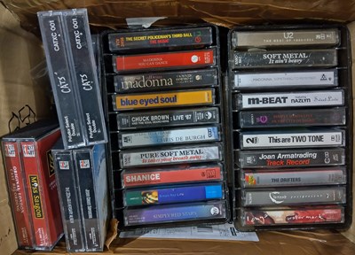 Lot 1197 - ROCK AND POP CD AND CASSETTE COLLECTION