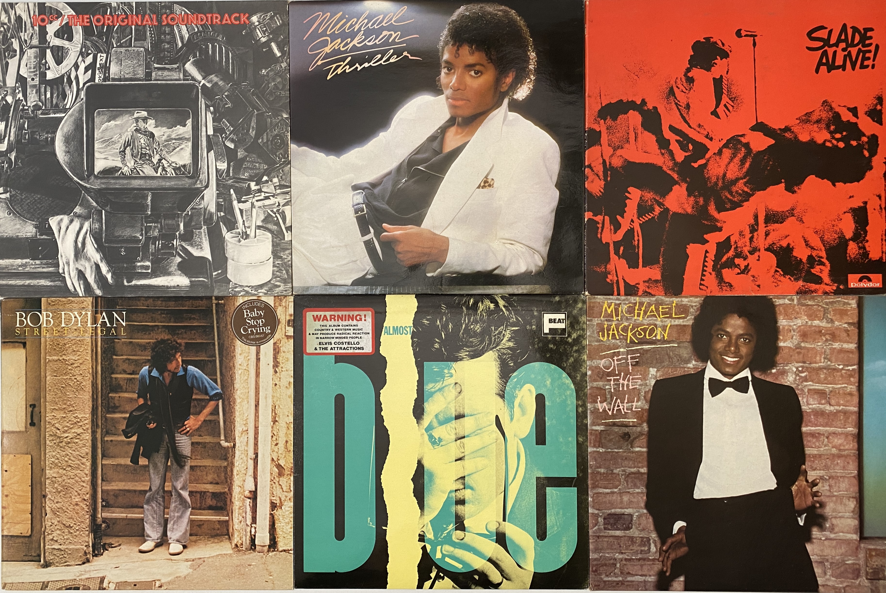 Lot 1210 - CLASSIC ROCK AND POP LP COLLECTION
