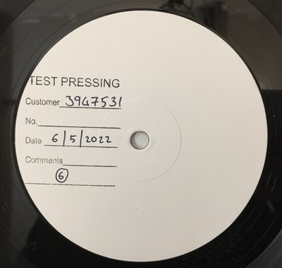 Lot 1170 - THE POLICE - OUTLANDOS D'AMOUR LP (2022 WHITE LABEL TEST PRESSING - DUBLIN VINYL 3947531)