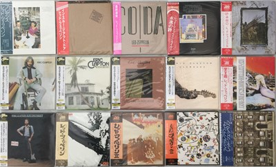 Lot 1229 - LED ZEPPELIN/ ERIC CLAPTON - JAPANESE CD PACK (INC BOX SET)