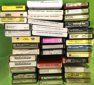 Lot 1263 - ROCK & POP - 8 TRACK/ REEL TO REEL COLLECTION