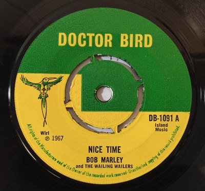 Lot 218 - BOB MARLEY AND THE WAILING WAILERS - NICE TIME/ HYPOCRITE UK 7'' (DB-1091)