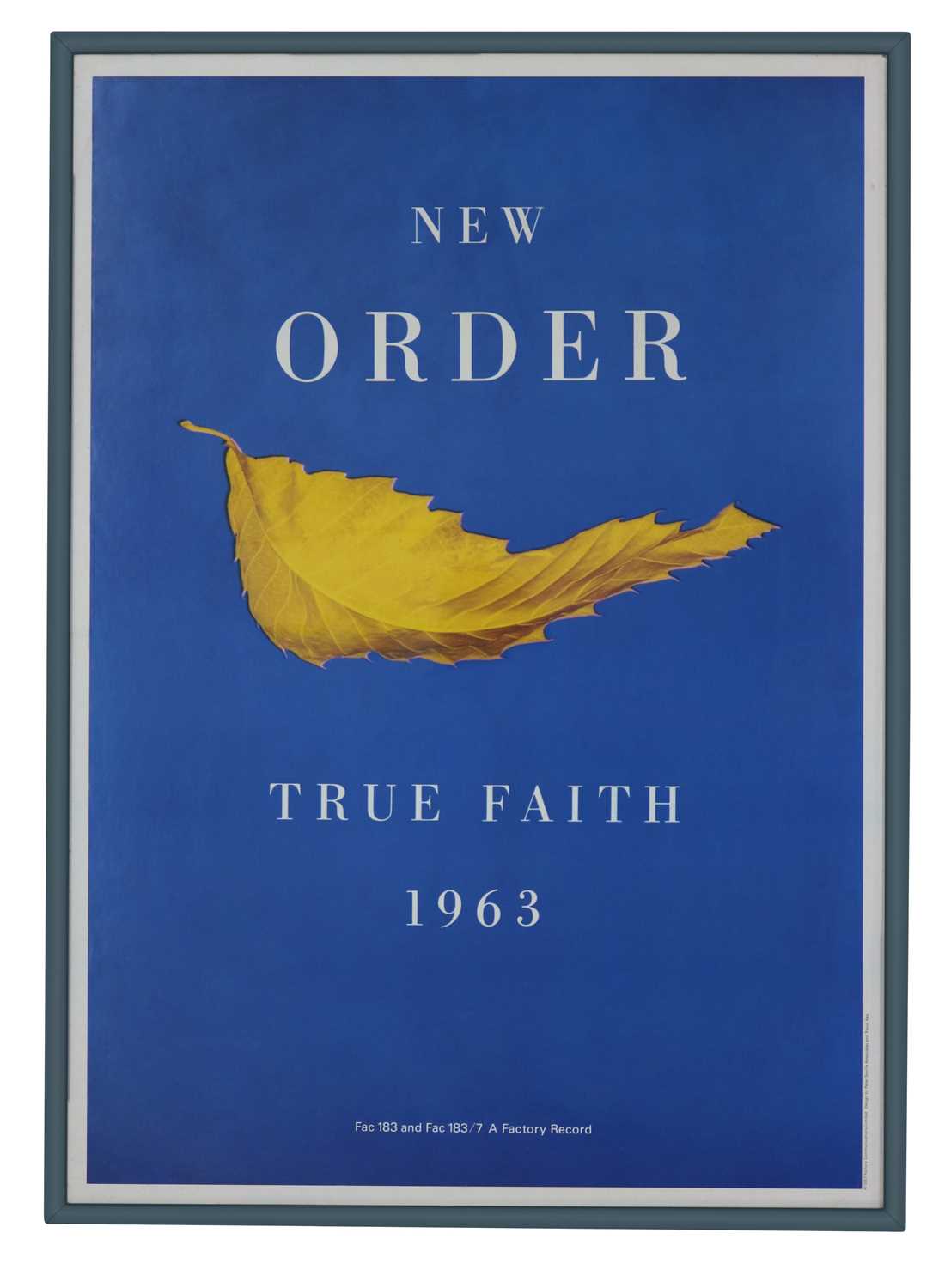 Lot 57 - NEW ORDER TRUE FAITH 1963 ORIGINAL PROMO