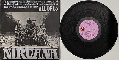 Lot 32 - NIRVANA - ALL OF US LP (UK ORIGINAL - PINK ISLAND - ILPS 9087)