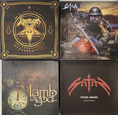 Lot 70 - CLASSIC EARLY THRASH, BLACK AND HEAVY METAL BOX SET COLLECTION