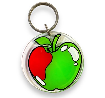 Lot 170 - THE BEATLES - A RARE APPLE KEY RING.