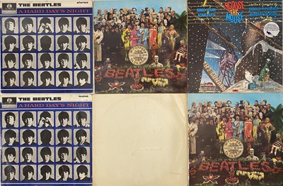 Lot 6 - THE BEATLES / RELATED - LP PACK