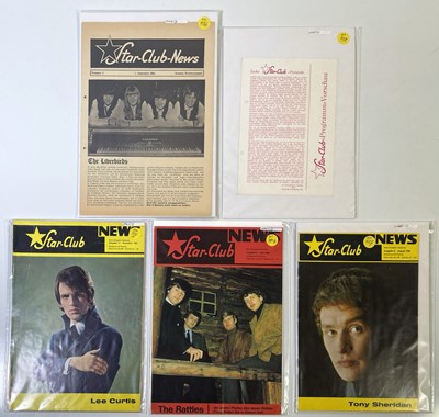 Lot 175 - THE BEATLES - STAR CLUB HAMBURG MAGAZINES.