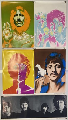 Lot 324 - THE BEATLES - A COMPLETE SET OF POSTERS BY RICHARD AVEDON FOR STERN.