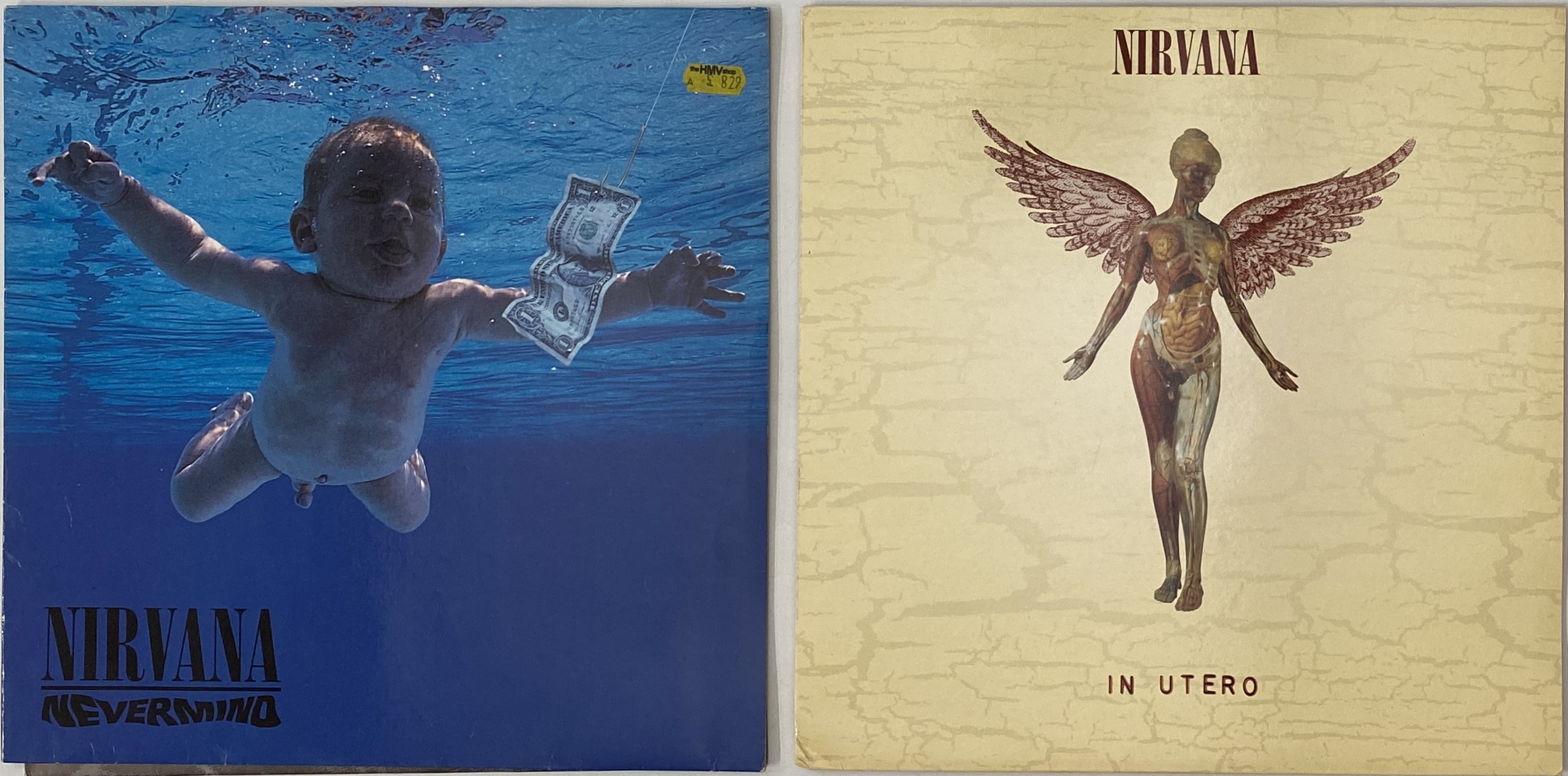 Lot 132 - NIRVANA - EUROPEAN ORIGINALS - LP RARITIES