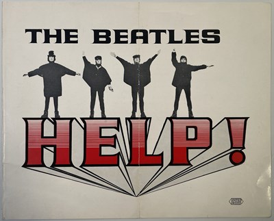 Lot 181 - THE BEATLES - ORIGINAL HELP! CINEMA SYNOPSIS BOOKLET.