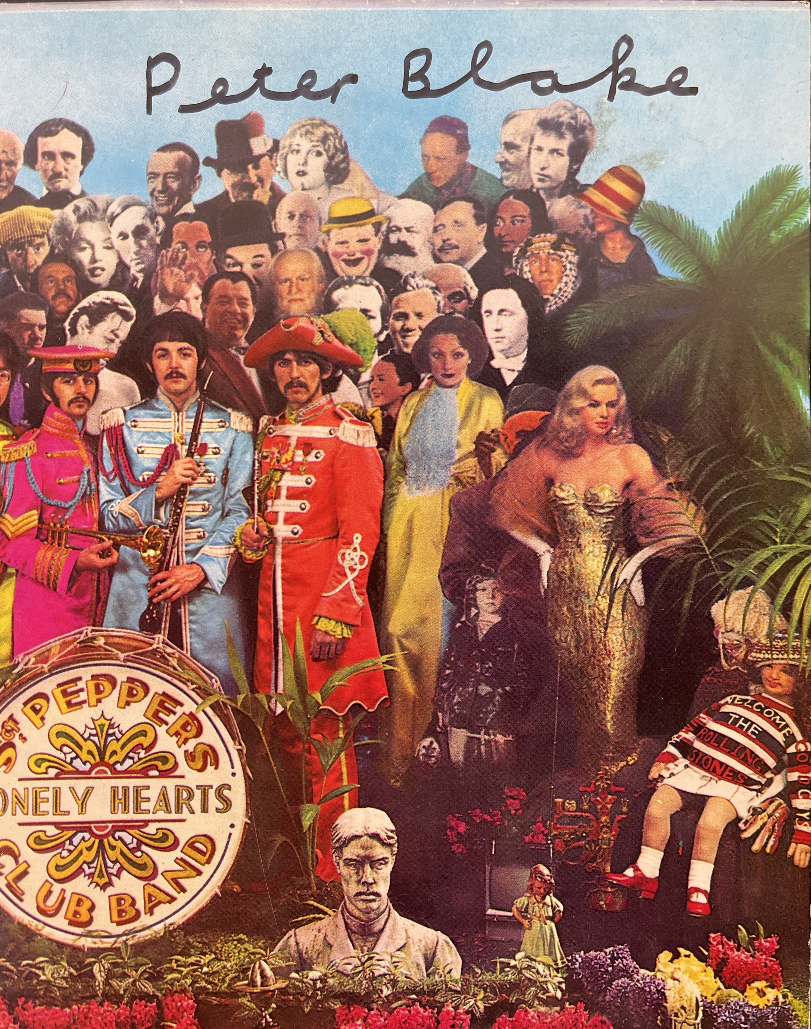 Lot 368 - THE BEATLES - PETER BLAKE SIGNED 'SGT.