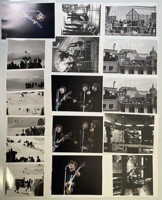 Lot 310 - THE BEATLES - PHOTO PRINTS INC FROM HELP! FILMING.