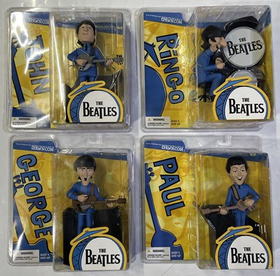 Lot 186 - THE BEATLES - MCFARLANE / SPAWN DOLLS.