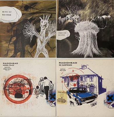 Lot 100 - RADIOHEAD - 12"/ LP PACK (INC 12" EP RARITY)