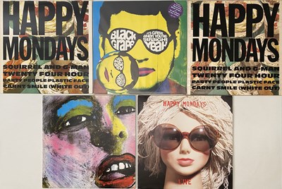 Lot 140 - HAPPY MONDAYS / RELATED - LP PACK