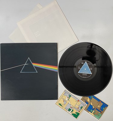 Lot 31 - PINK FLOYD - THE DARK SIDE OF THE MOON LP (UK COMPLETE SOLID TRIANGLE - SHVL 804)